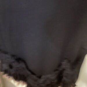 Elegant Black Poncho